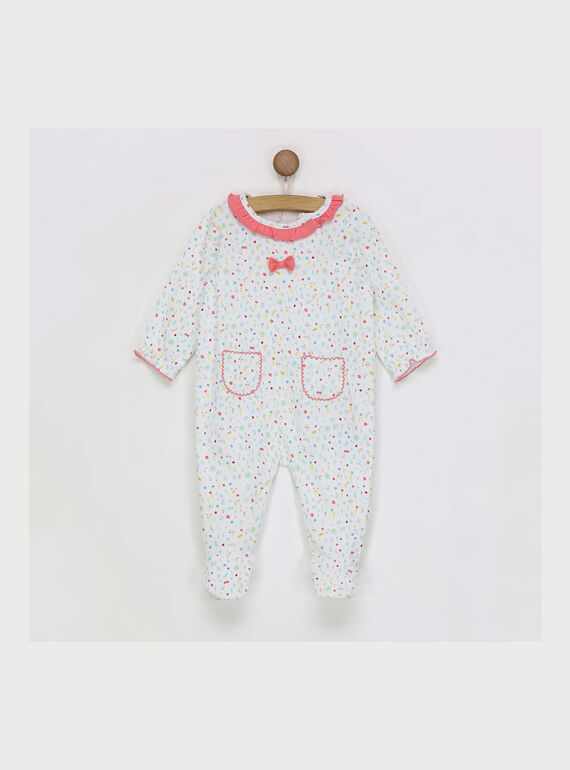 Pelele de color blanco REJULIE / 19E5BFJ1GRE001