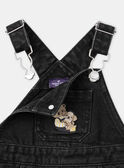 Pantalón con peto vaquero negro LAFLAVIEN / 24H1BGK1SALK003