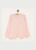 Camiseta de manga larga de color rosa RABAFETTE3 / 19E2PFB3TMLD300