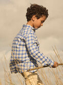 Camisa de cuadros azul MEMINAGE / 25E3PG81CHM001