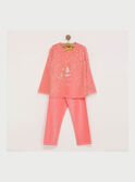 Pijama de color rosa REJINETTE / 19E5PF71PYJ404