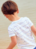 Camiseta blanca para niño COARAGE / 22E3PGN2TMC000