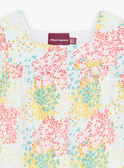 Blusa de satén de algodón con estampado floral para bebé niña CASABRINA / 22E1BFN1CHE811