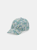 Gorra Estampada Floral con Lazo Marfil KLISKETTE / 24E4PFR2CHA005