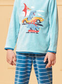 Pijama con dinosaurio de terciopelo LUIRIAGE / 24H5PG35PYJC242