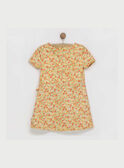 Vestido de color amarillo RYLOVETTE / 19E2PFH1ROB010