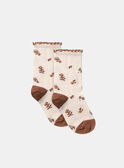 calcetines packx3 rosa LITRIETTE / 24H4PFK1LC3D319
