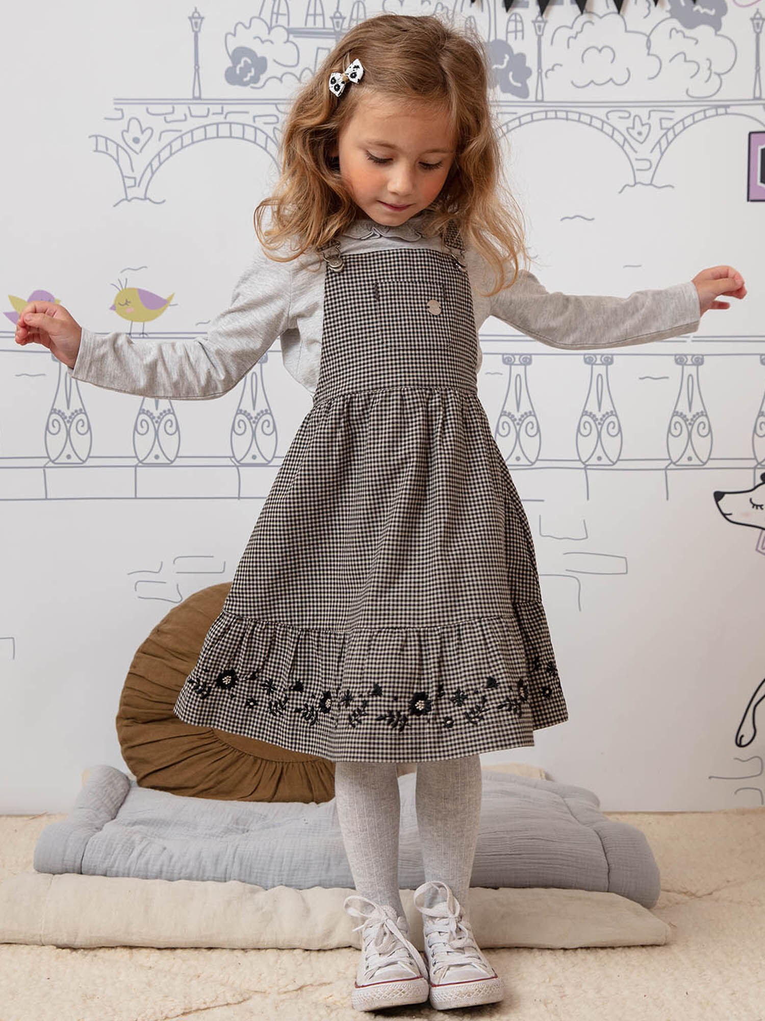 Vestido peto sale niña