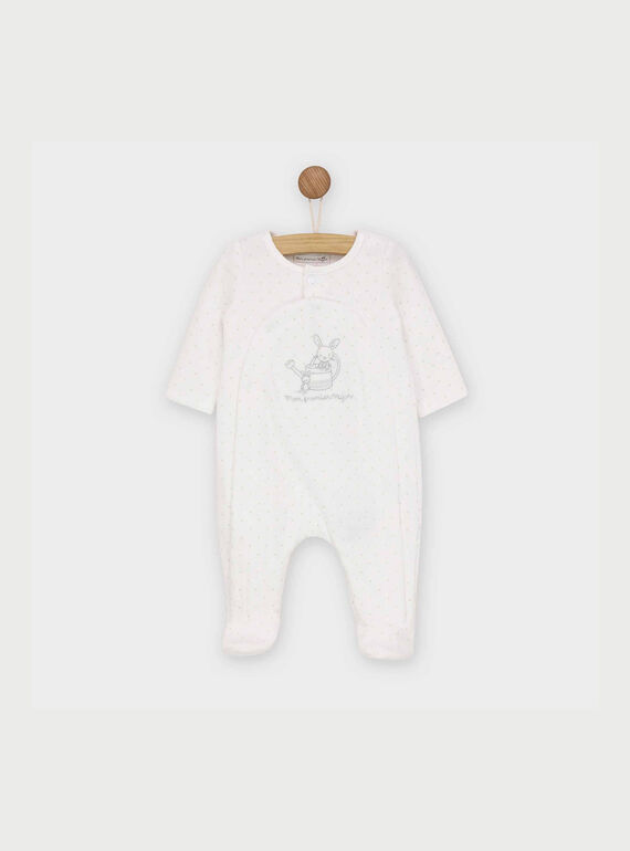 Pelele de color blanco RYGANAEL / 19E0NMI2GRE001