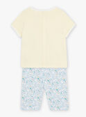 Pijama amarillo para bebé niño CEIZAAC / 22E5BG51PYJ104