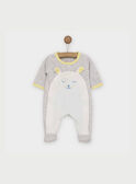 Pelele de color gris jaspeado RYANTHO / 19E0NG12GRE943
