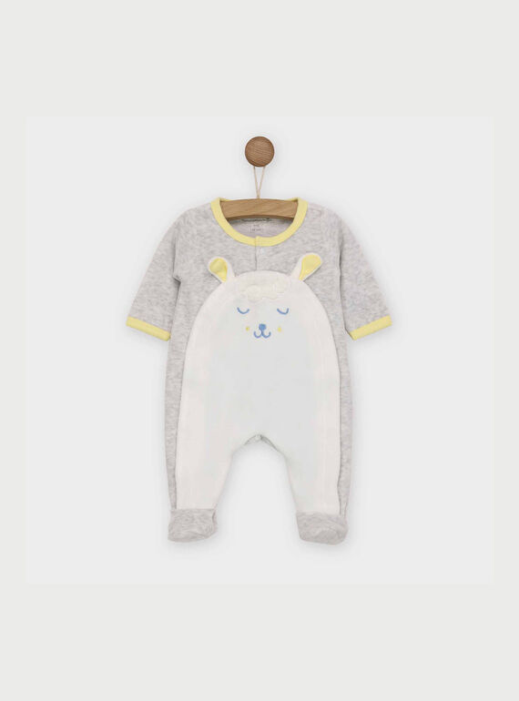 Pelele de color gris jaspeado RYANTHO / 19E0NG12GRE943