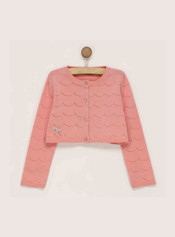 Cárdigan de color rosa ROBABETTE / 19E2PFD2CAR404