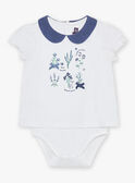 Body camiseta con bordado floral FANELLY / 23E1BFN1BOD001
