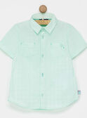 Blue green Shirt NYEZIAGE / 18E3PG12CHM614