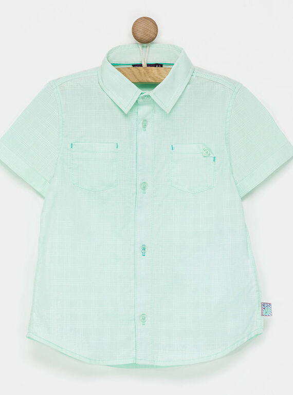 Blue green Shirt NYEZIAGE / 18E3PG12CHM614