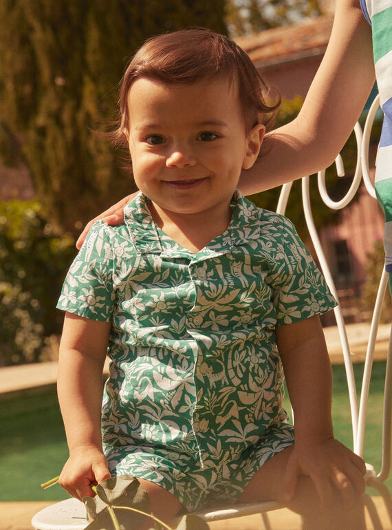 Camisa verde LABART / 24H1BGI3CHMG624