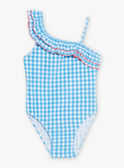 Bañador de cuadros para niña CLIRETTE / 22E4PFO4D4K001