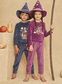 Pijama y sombrero violetas de terciopelo GRULOAGE / 23H5PGF1PYJ705