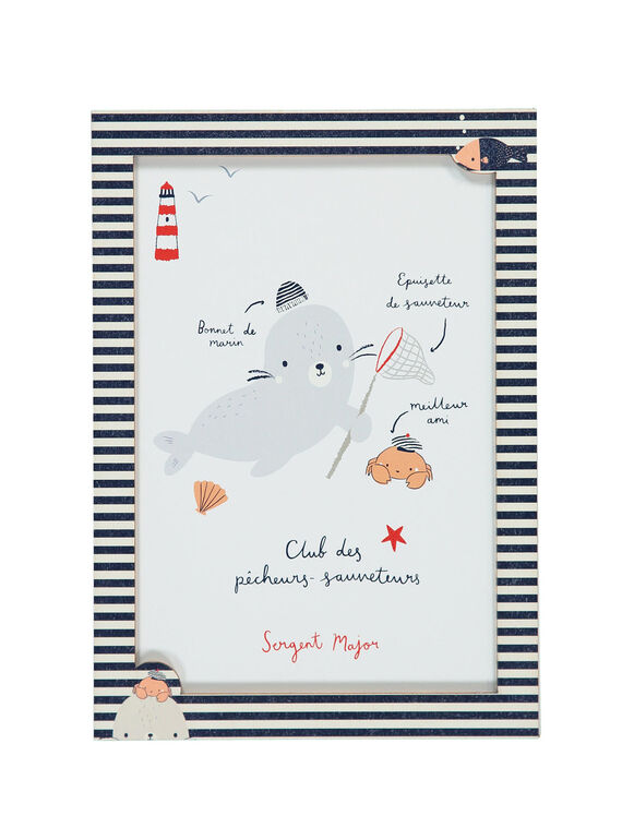 Póster "marinero" de color blanco ROPHOQAFF / 19EZLAX3AFF001