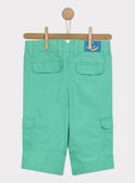 Bermudas de color verde RUAFIAGEEX / 19E3PGP6BER611