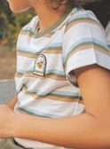 Camisa con estampado de rayas FIPOUAGE / 23E3PGD3TMC001