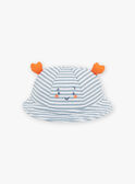 Sombrero azul con dibujo 3D y pinzas de langosta con estampado de rayas FORD / 23E0AGT1CHA715