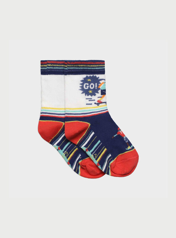 Calcetines de color azul marino RECIRCAGE / 19E4PGC1SOQ713