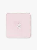 Manta de color rosa pastel para niña recién nacida BOA / 21H0AF41D4P301