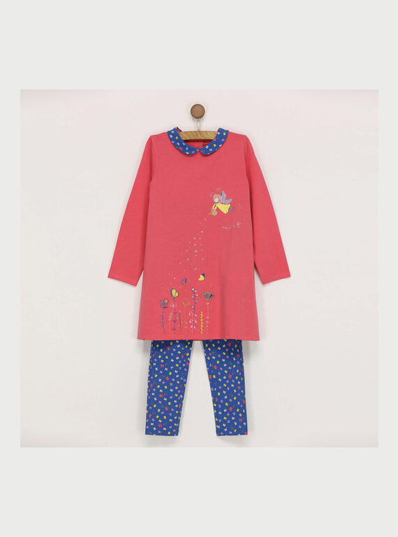 Camisón de color rosa REJOFETTE / 19E5PF71CHND312