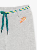 Bermudas gris jaspeado para niño CODAGE / 22E3PGM3BERJ922