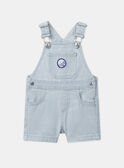 Peto Corto a Rayas en Twill Denim claro KAVAL / 24E1BGR1SACP272