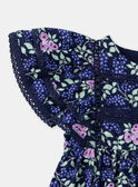 Vestido azul marino con estampado floral KAFLORENCE / 24E1BFL2ROB070