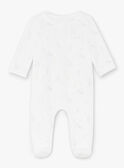 Pelele de color blanco estampado ZOSACHA / 21E0NMG5GRE000