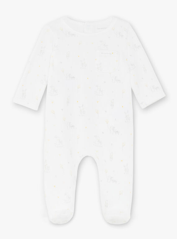 Pelele de color blanco estampado ZOSACHA / 21E0NMG5GRE000