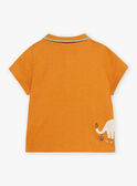 Polo de punto fino amarillo para bebé niño CAKOBE / 22E1BG91POLB114