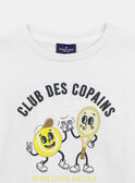 Camiseta color crudo «Meilleurs amis» (Mejores amigos) KOAMAGE / 24E3PGD1TMC000