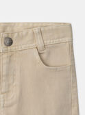 Pantalón cargo beige MEDIAGE / 25E3PG81PAN806