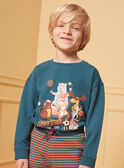Pijama de forro polar cepillado Animaux de la forêt LUISPOAGE / 24H5PG36PYJ714