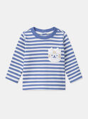 Camiseta de manga larga a rayas MACAMEL / 25E1BG82TMLC208