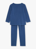 Pijama azul marino con estampado de pulpo KUIMAGE 1 / 24E5PG71PYT705