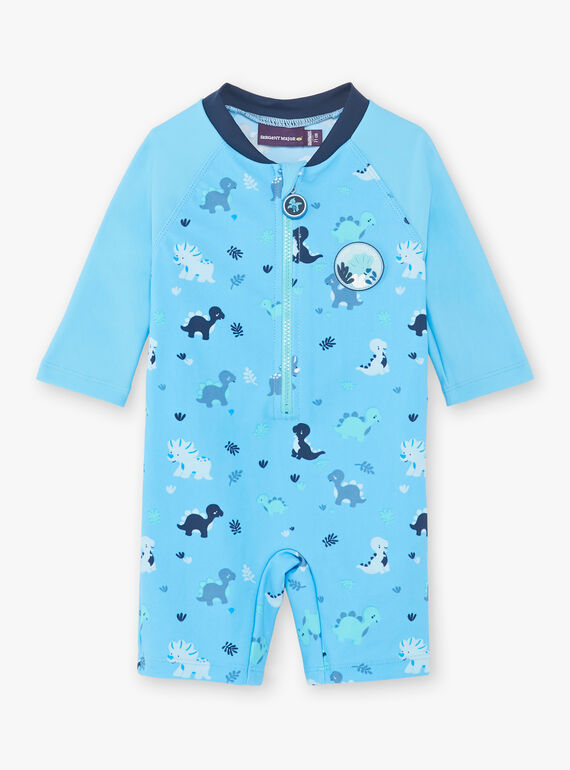 Mono de baño de color celeste para bebé niño ZIROMAIN / 21E4BGR1CBB218