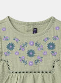 Light green TEE SHIRT SS MLEBIMETTE / 25E2PFO1TMCG600