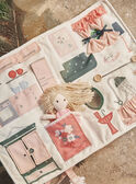 Casa de muñecas de color crudo de tela Carry-on Dollhouse SMAFA0062MAISON / 23J7GF31JOU099