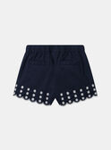 Pantalón corto bordado MEBRODETTE / 25E2PF81SHOC214