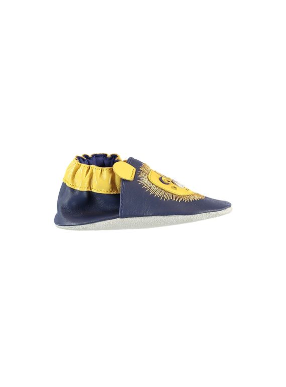 Zapatillas de casa de color azul marino JNGLION / 20SK38Y1D3S070
