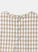 Body camiseta a cuadros KAJULIEN / 24E1BGD2BOD809