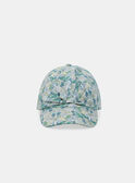 Gorra Estampada Floral con Lazo Marfil KLISKETTE / 24E4PFR2CHA005