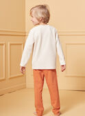 Pijama beige jaspeado LUIDINAGE / 24H5PG31PYJA011