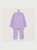 Pijama de color malva REJUSETTE / 19E5PF75PYJ328